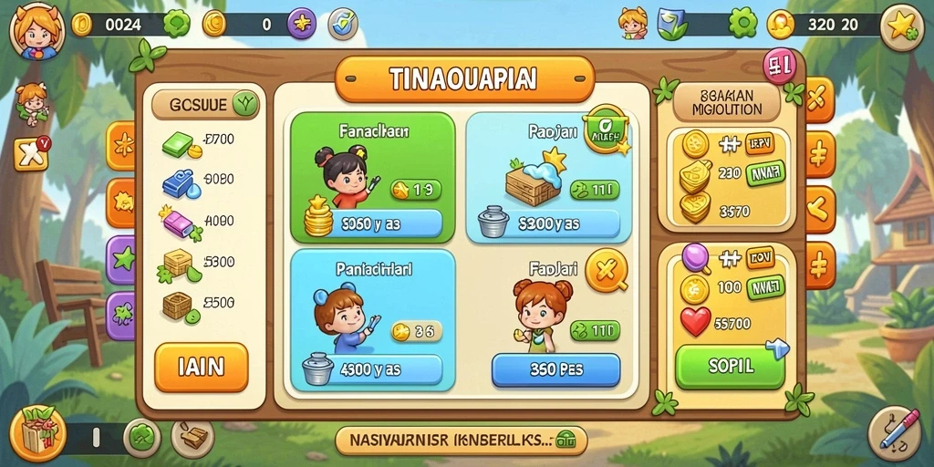 Tangkapan layar dari fitur multiplayer.