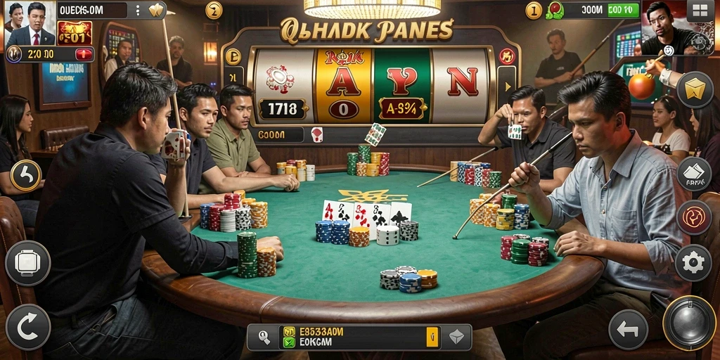 Fitur multiplayer yang memungkinkan bermain dengan teman.