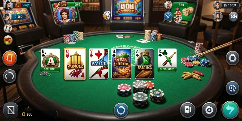 Screenshot 3 memperlihatkan fitur multiplayer yang seru dengan teman-teman.
