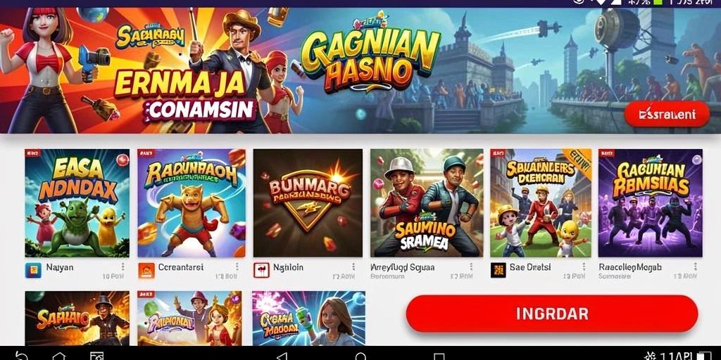 Level tantangan yang menegangkan dan seru.