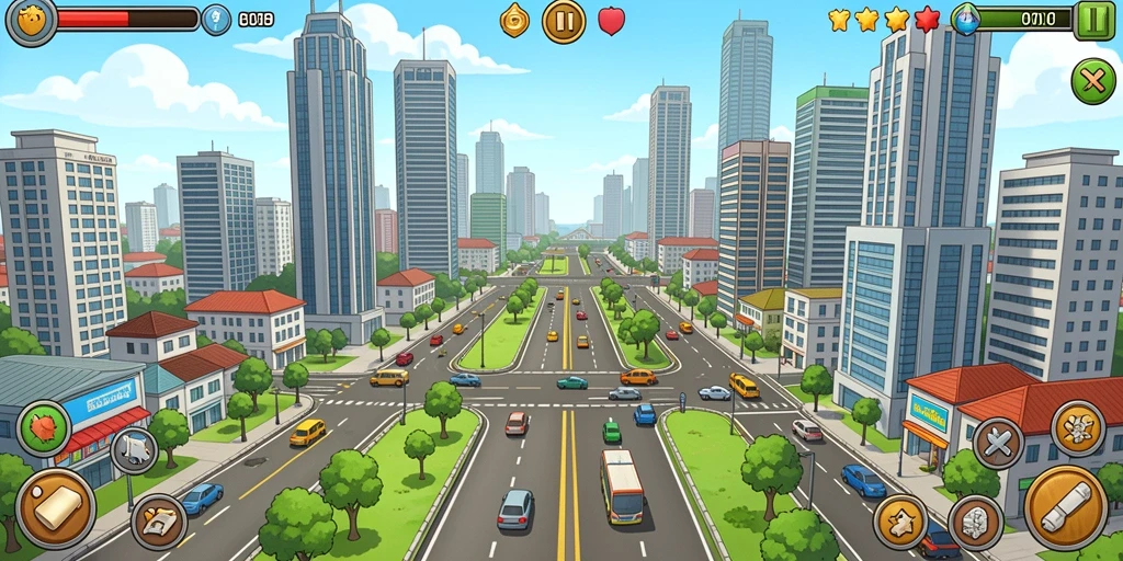 Tangkapan layar menggambarkan mode multiplayer yang seru.