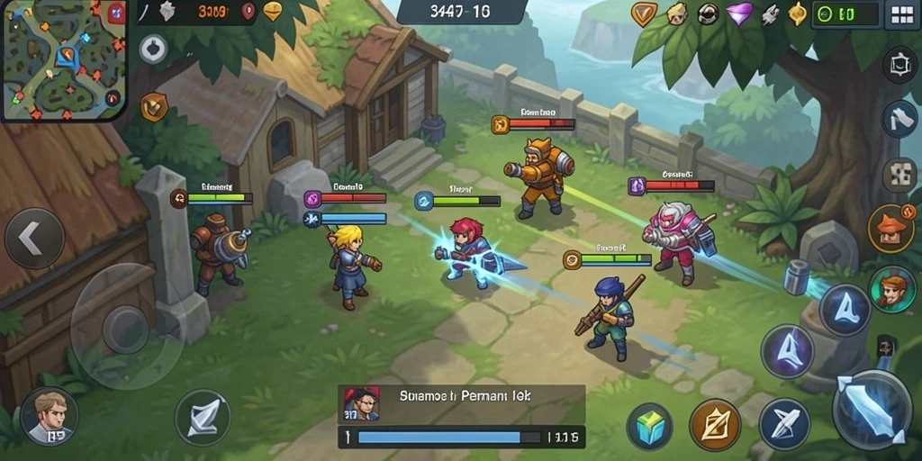 Mode multiplayer yang memungkinkan interaksi lebih seru.